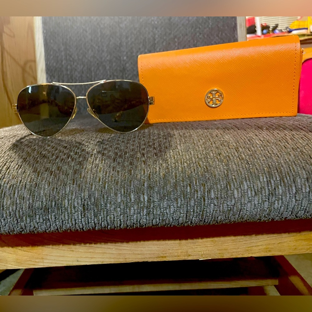 Tory Burch aviator sunglasses